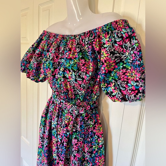 Lilly Pulitzer Tamie Off-The-Shoulder Dress - Size XXS - NWT - Picture 2 of 8